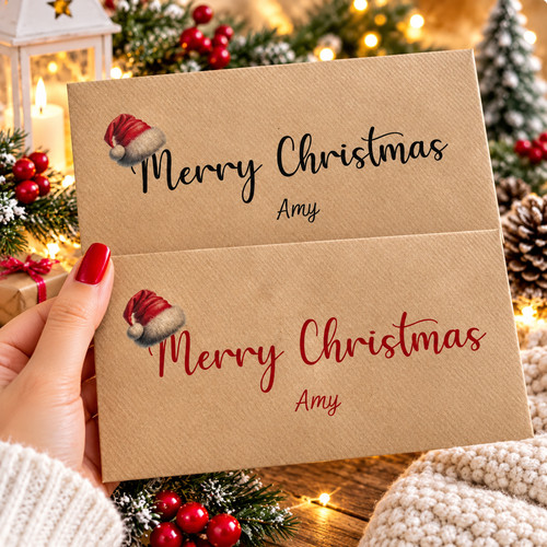 Personalised merry christmas - personalised,