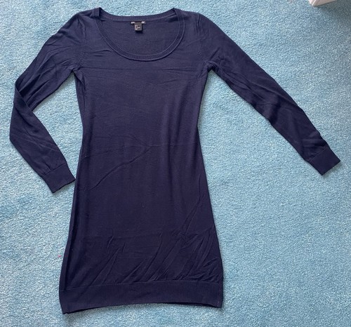 Navy knit scoop - navy,