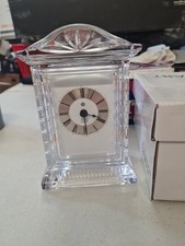 Royal Albert Cut Crystal Mantle Clock