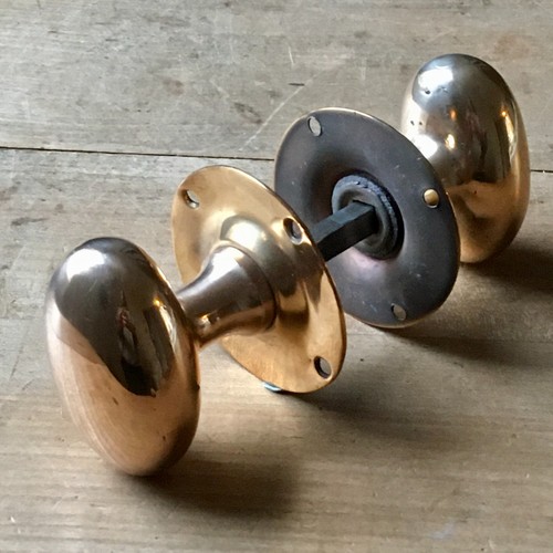 Brass antique door - knobs, pulls