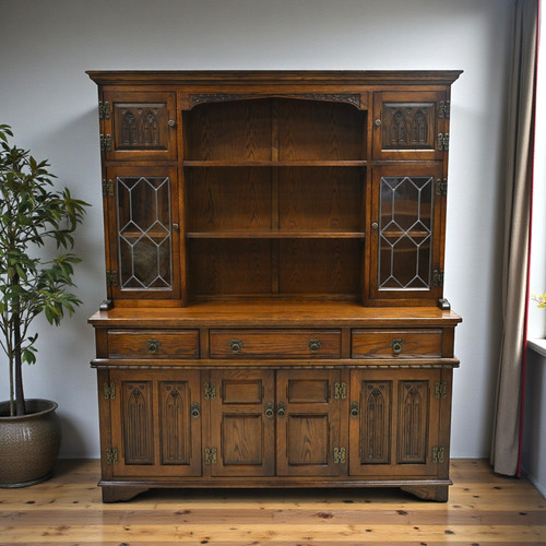 Old charm oak dresser - old,