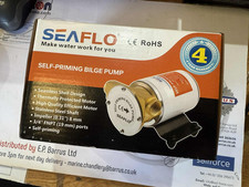 SEAFLO SELF-PRIMING BILGE PUMP 12V 10A BOAT YACHT