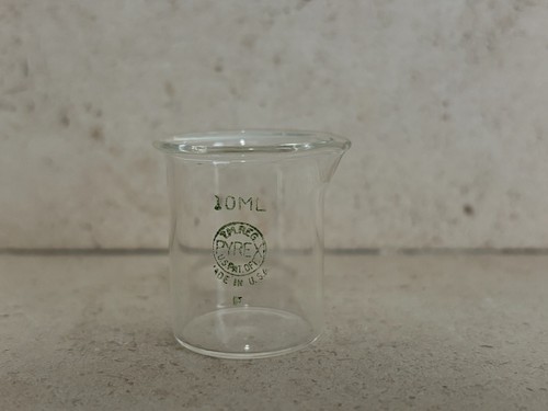 Vintage pyrex beakers - vintage, ml