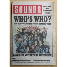 VARIOUS 1989 SOUNDS MAGAZINE