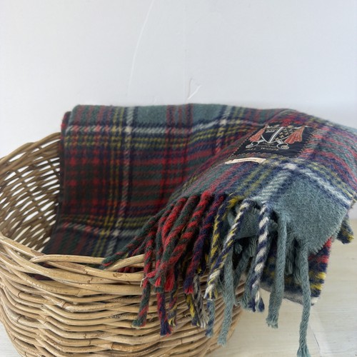 Vintage all wool throw picnic - all,