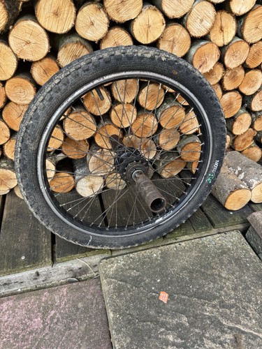 Bmx rear wheel 14mm axle - 14mm,