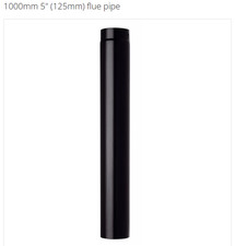 5 inch stove flue pipe 1000mm