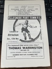 1965 ellesmere port town v - 1965/66,