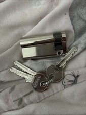 Sterling Half Euro Cylinder, With Keys, 61mm Length