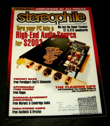 Stereophile magazine january - stereophile,