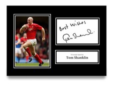 Tom Shanklin Signed A4 Photo