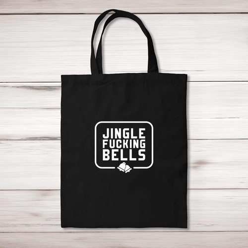 Jingle cking bells tote bag - bells,