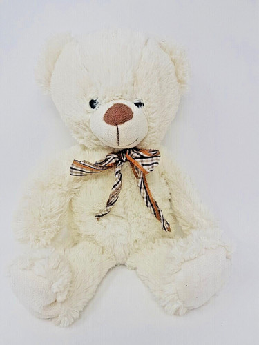 Cream teddy bear cuddles time - cream,