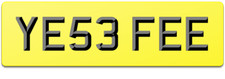 Ye53 fee private car - private, reg