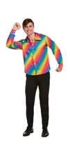 Mens 1970s Disco Psychedelic