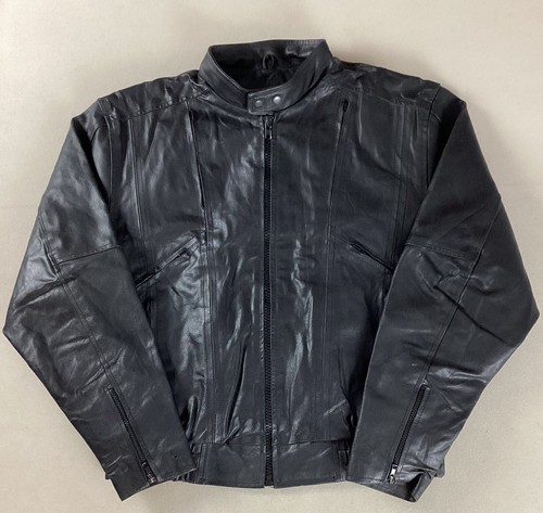 Vintage leather biker - biker, jacket