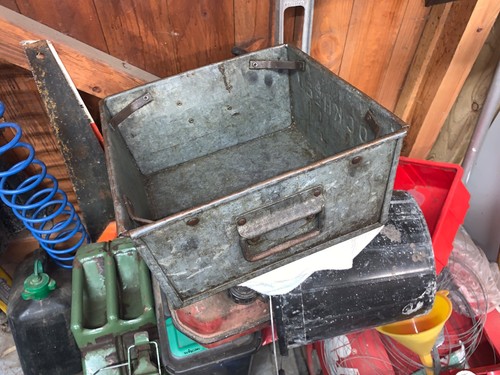 Vintage industrial galvanised - vintage,