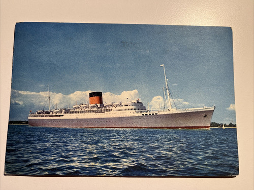Vintage postcard ship - postcard, –