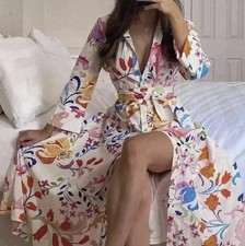 Zara printed off White ecru