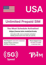 USA SIM Card for Travel to the