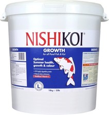 NISHIKOI GROWTH 8Kg LARGE PELLETS KOI POND FISH GARDEN FLOATING FOOD GOLDFISH