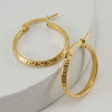 18ct Gold-Plated 28mm
