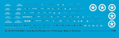 Peddinghaus decals 3679 - 1/48,