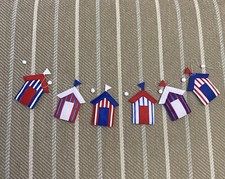 Beach hut seaside theme shore - beach,