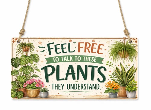 Talk plants funny garden - talk,
