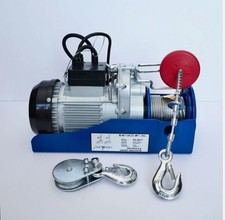 Handuro Mini Electric Wire Rope Hoist 250-500Kg/12-6m Pulley Gantry Winch Hoist