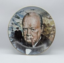 Winston Churchill "Their Finest Hour" The Hamilton Collection Collector Plate