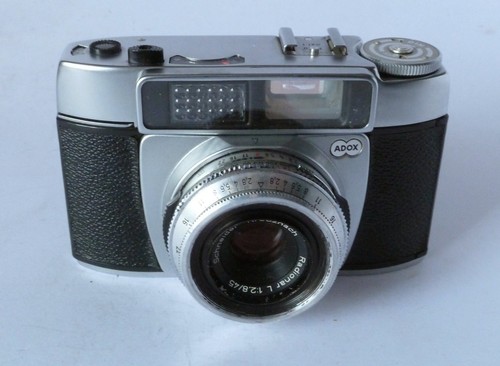Old vintage camera adox polo - old,