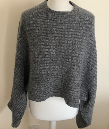 Jaeger jumper grey - s, wool