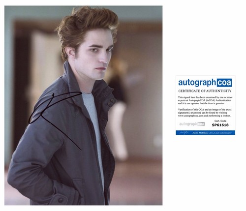 Robert pattinson signed - pattinson,