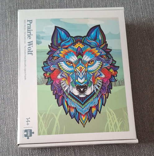 Prairie wolf 1000 piece - prairie,