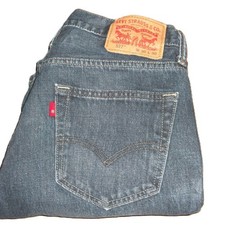 Levi's Jeans 527 Bootcut Denim W30 L30 Dark Blue (4257) Mens Strauss & Co.