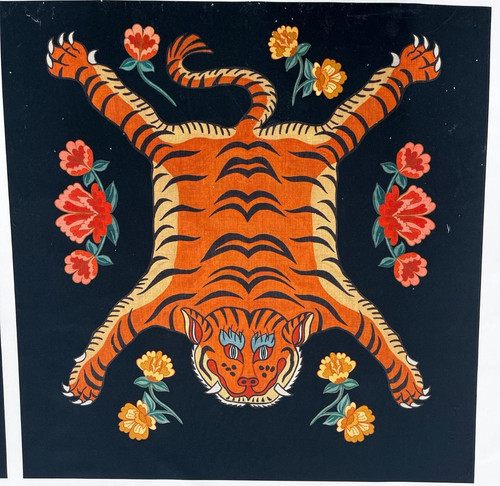Paloma tibetan tiger black - tiger,