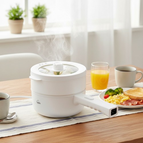 White electric cooking hot - cooking,