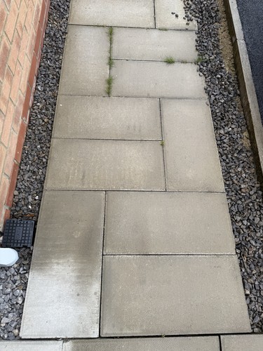 Concrete garden flags - concrete,