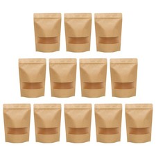 50Pcs Kraft Paper Stand Up
