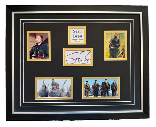 Sean bean signed - bean, framed