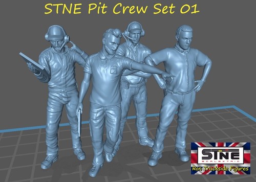 Figures slot car - 1/32,