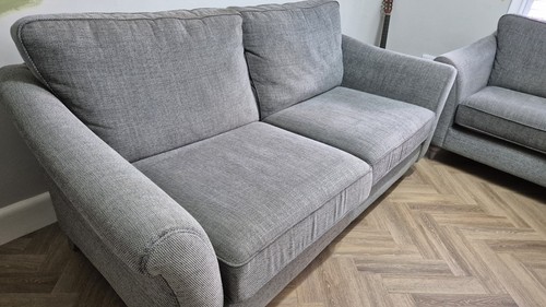 Next seater sofa grey - seater, in