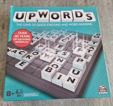 Upwords Word Stacking Game + Scrabble Original - Both Opened Never Used