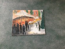 Christmas Fair   “oilPainting direct from artist   John Goodlad