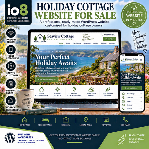 Holiday cottage website - holiday,