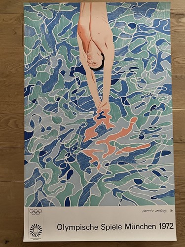 David hockney the diver - hockney,
