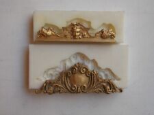 Dolls House Ornate Pediments Silicone Rubber Moulds 1 / 12 Th Scale