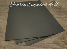 A5 1.5mm Black Plastic Sheet HIPS/Model/School/Project/GCSE/Engineer/DIY/Craft