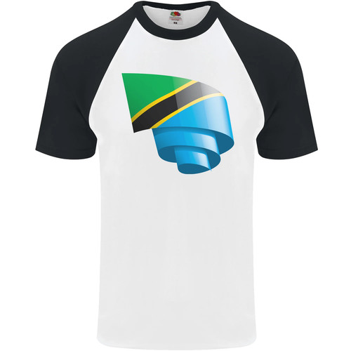 Curled tanzania flag tanzanian - curled,